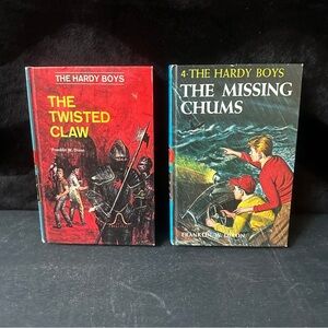 Vintage Hardy Boys Books #4 & #13